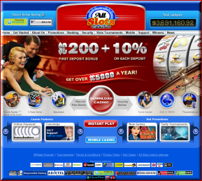 All Slots casino bonuses hourly